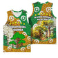 Equatorial Guinea Baobab Tree Basketball Jersey - Tribal Patterns and Heritage Quote TS04