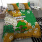 Equatorial Guinea Baobab Tree Bedding Set - Tribal Patterns and Heritage Quote
