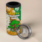 Equatorial Guinea Baobab Tree 4 in 1 Can Cooler Tumbler - Tribal Patterns and Heritage Quote