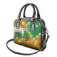 Equatorial Guinea Baobab Tree Shoulder Handbag - Tribal Patterns and Heritage Quote