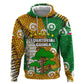 Equatorial Guinea Baobab Tree Zip Hoodie - Tribal Patterns and Heritage Quote