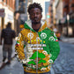 Equatorial Guinea Baobab Tree Zip Hoodie - Tribal Patterns and Heritage Quote