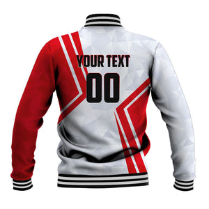Personalized Tunisia Soccer Baseball Jacket Tunisia Flag Eagle Football Mascot