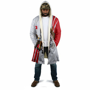 Personalized Tunisia Soccer Cloak Tunisia Flag Eagle Football Mascot