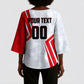 Personalized Tunisia Soccer Kimono Sleeve Blouse Tunisia Flag Eagle Football Mascot