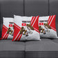 Personalized Tunisia Soccer Pillow Cover Tunisia Flag Eagle Football Mascot