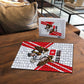 Personalized Tunisia Soccer Puzzle Tunisia Flag Eagle Football Mascot