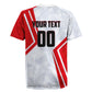 Personalized Tunisia Soccer Rugby Jersey Tunisia Flag Eagle Football Mascot