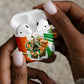 Personalized Ivory Coast Football AirPods Case African Elephant Trophy