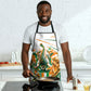 Personalized Ivory Coast Football Apron African Elephant Trophy