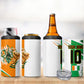 Personalized Ivory Coast Football 4 in 1 Can Cooler Tumbler African Elephant Trophy