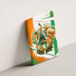 Personalized Ivory Coast Football Canvas Wall Art African Elephant Trophy