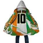Personalized Ivory Coast Football Cloak African Elephant Trophy