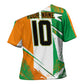 Personalized Ivory Coast Football Cross Shoulder Shirt African Elephant Trophy
