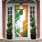 Personalized Ivory Coast Football Door Cover African Elephant Trophy