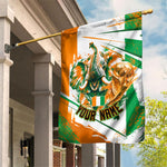 Personalized Ivory Coast Football Garden Flag African Elephant Trophy