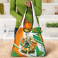 Personalized Ivory Coast Football Grocery Bag African Elephant Trophy