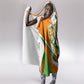 Personalized Ivory Coast Football Hooded Blanket African Elephant Trophy
