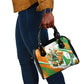 Personalized Ivory Coast Football Shoulder Handbag African Elephant Trophy