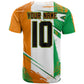 Personalized Ivory Coast Football T shirt African Elephant Trophy