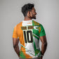 Personalized Ivory Coast Football T shirt African Elephant Trophy