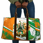Personalized Ivory Coast Football Travel Bag African Elephant Trophy