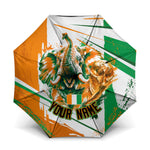 Personalized Ivory Coast Football Umbrella African Elephant Trophy