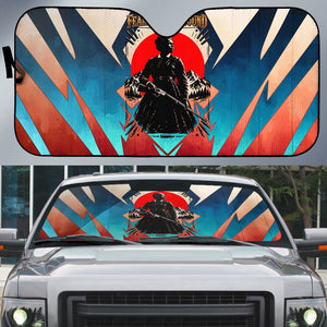 Mary Fields Auto Sun Shade Vintage Western Wild West - Stagecoach Mary Black Cowgirl