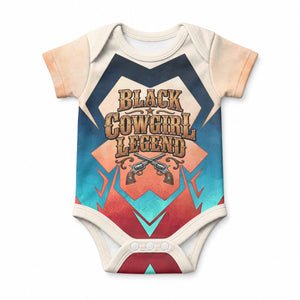 Mary Fields Baby Onesie Vintage Western Wild West - Stagecoach Mary Black Cowgirl