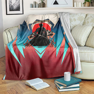 Mary Fields Blanket Vintage Western Wild West - Stagecoach Mary Black Cowgirl