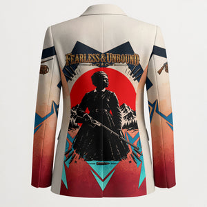 Mary Fields Blazer Vintage Western Wild West - Stagecoach Mary Black Cowgirl