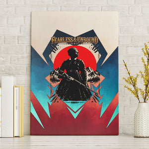 Mary Fields Canvas Wall Art Vintage Western Wild West - Stagecoach Mary Black Cowgirl