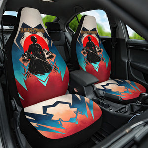 Mary Fields Car Seat Cover Vintage Western Wild West - Stagecoach Mary Black Cowgirl