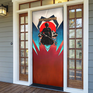 Mary Fields Door Cover Vintage Western Wild West - Stagecoach Mary Black Cowgirl