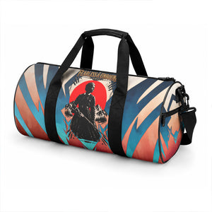 Mary Fields Duffle Bag Vintage Western Wild West - Stagecoach Mary Black Cowgirl