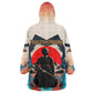 Mary Fields Kid Wearable Blanket Hoodie Vintage Western Wild West - Stagecoach Mary Black Cowgirl
