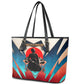 Mary Fields Leather Tote Bag Vintage Western Wild West - Stagecoach Mary Black Cowgirl