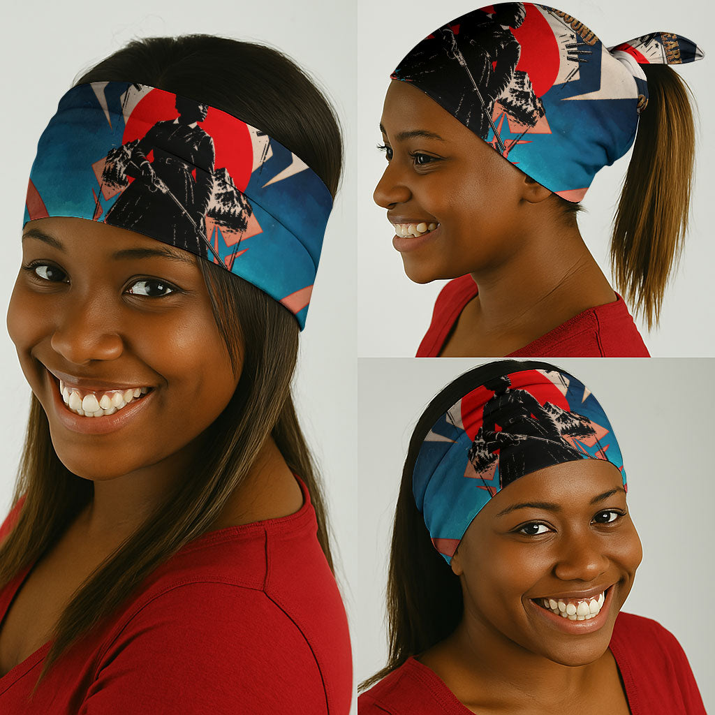 Mary Fields Neck Gaiter Vintage Western Wild West - Stagecoach Mary Black Cowgirl