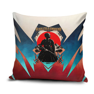 Mary Fields Pillow Cover Vintage Western Wild West - Stagecoach Mary Black Cowgirl