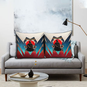 Mary Fields Pillow Cover Vintage Western Wild West - Stagecoach Mary Black Cowgirl