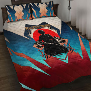 Mary Fields Quilt Bed Set Vintage Western Wild West - Stagecoach Mary Black Cowgirl