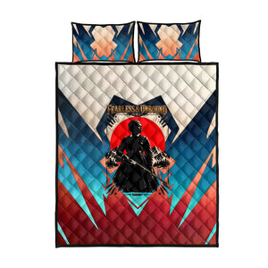 Mary Fields Quilt Bed Set Vintage Western Wild West - Stagecoach Mary Black Cowgirl