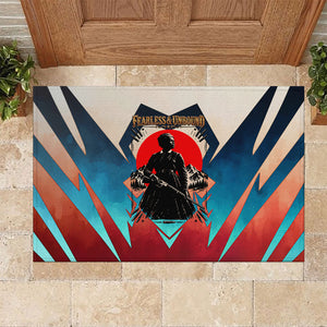 Mary Fields Rubber Doormat Vintage Western Wild West - Stagecoach Mary Black Cowgirl