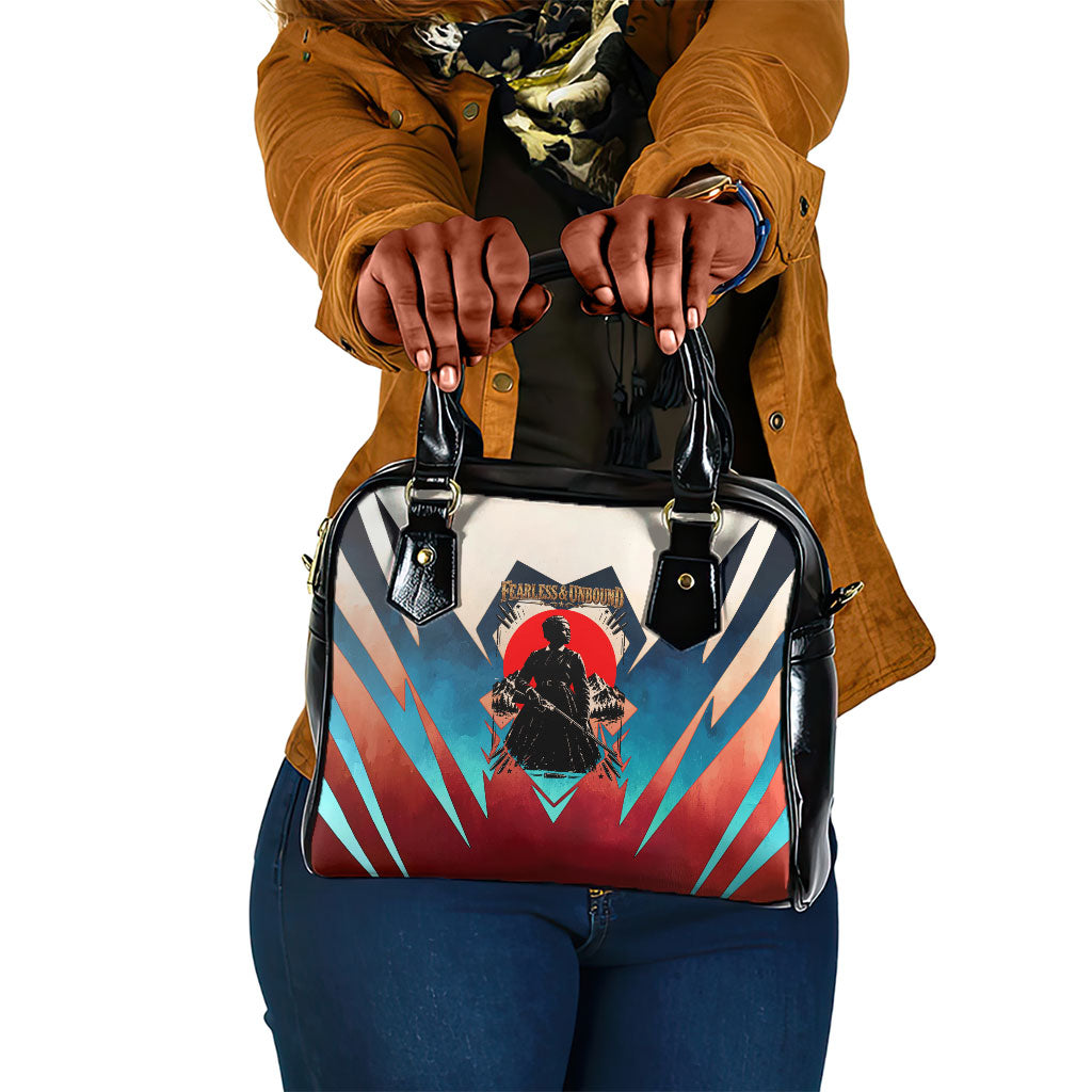 Mary Fields Shoulder Handbag Vintage Western Wild West - Stagecoach Mary Black Cowgirl