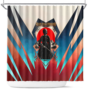 Mary Fields Shower Curtain Vintage Western Wild West - Stagecoach Mary Black Cowgirl
