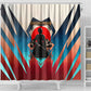 Mary Fields Shower Curtain Vintage Western Wild West - Stagecoach Mary Black Cowgirl