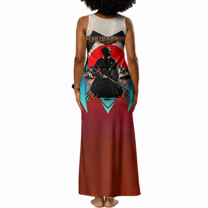 Mary Fields Tank Maxi Dress Vintage Western Wild West - Stagecoach Mary Black Cowgirl