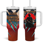 Mary Fields Tumbler With Handle Vintage Western Wild West - Stagecoach Mary Black Cowgirl