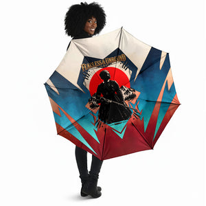 Mary Fields Umbrella Vintage Western Wild West - Stagecoach Mary Black Cowgirl