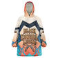 Mary Fields Wearable Blanket Hoodie Vintage Western Wild West - Stagecoach Mary Black Cowgirl